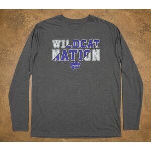 Kansas State Wildcats “Wildcat Nation” Long Sleeve Shirt Size XL NCAA